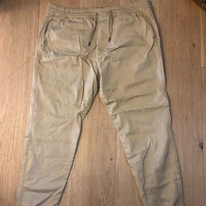 Hollister Khaki Jogger Pants